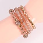 Solosoya Bohemian Boho Stackable Bracelets for Women Set, Girls Stretch Multilayer Stack Beads Colorful Beaded Charm Bracelets Girl Handmade Jewelry - Image 2